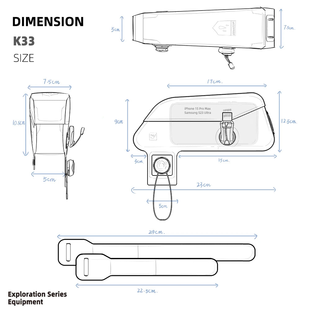 Magnetic Waterproof Bike Tub Bag