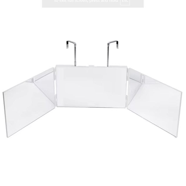 Trifold LED Selfcare Mirror