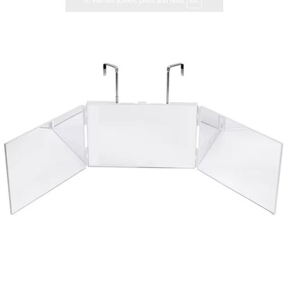 Trifold LED Selfcare Mirror