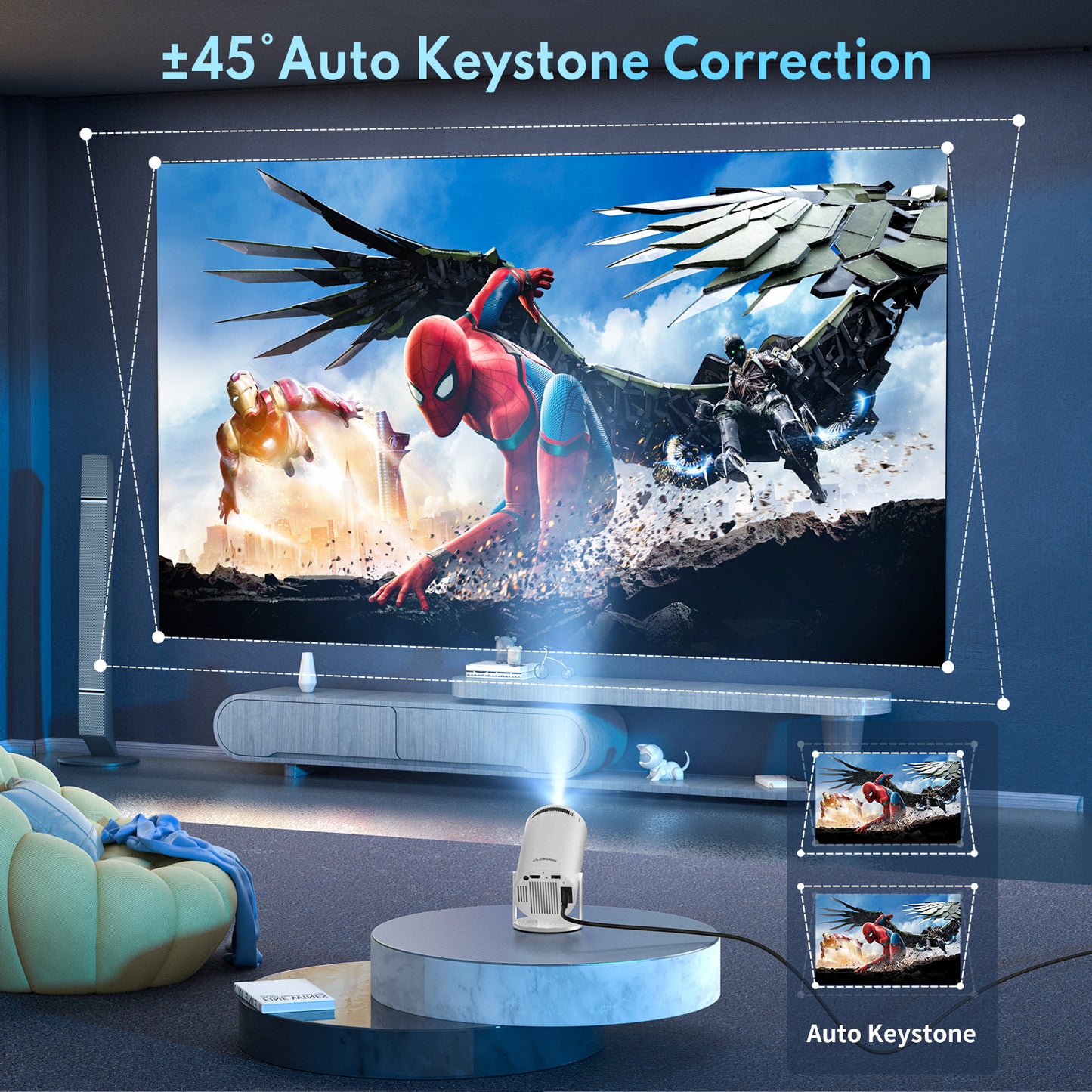 HY300 4K WiFi Projector