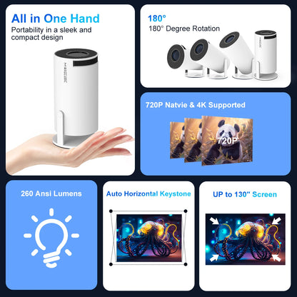 HY300 4K WiFi Projector