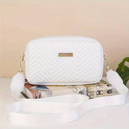 Chic Quilted Crossbody Wallet Bag