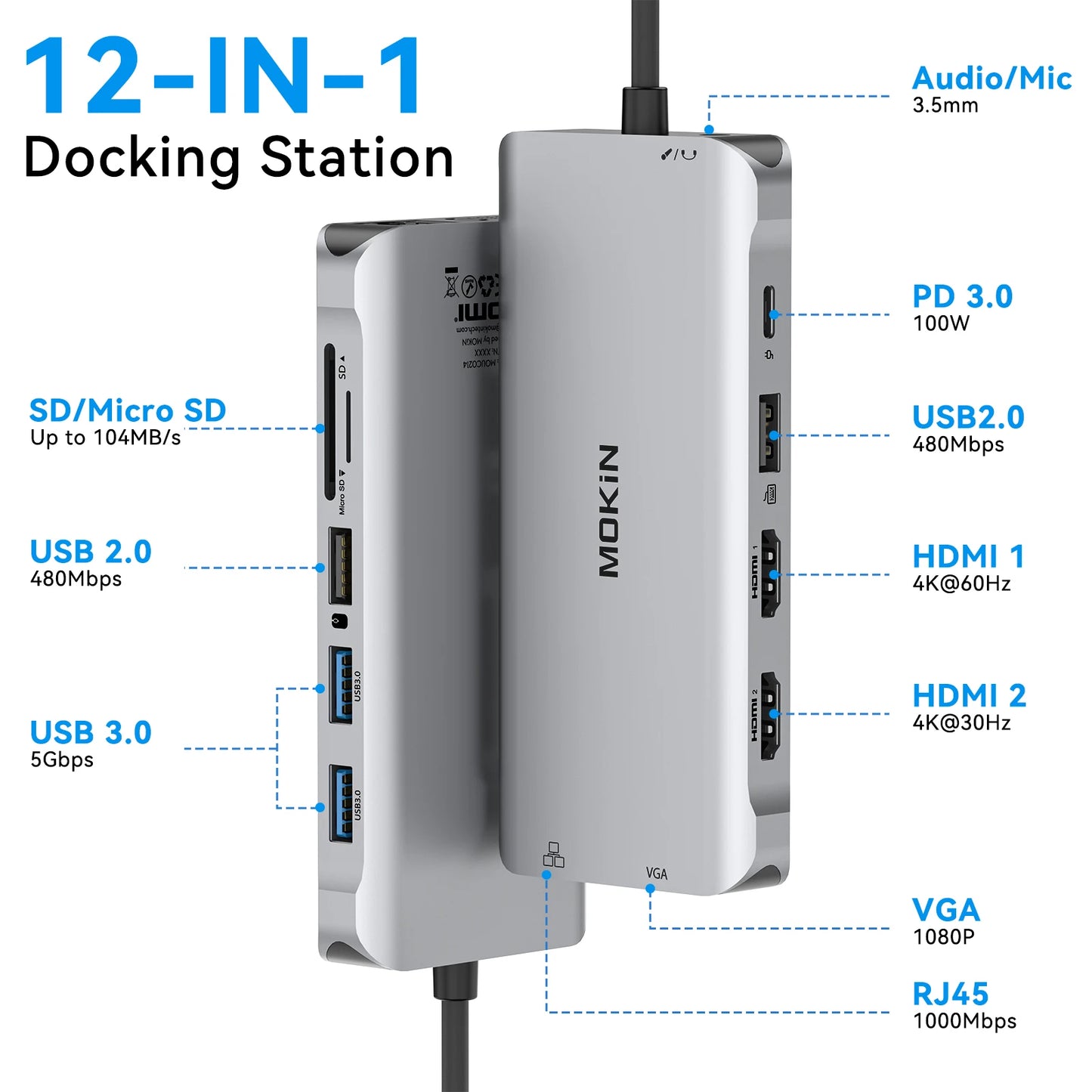 MOKiN Pro Hub Station