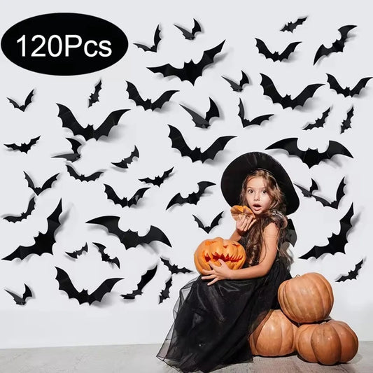 Spooky Bat Wall Decals