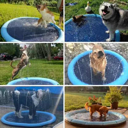 🐶The FidoSplash🐕A splash pad and sprinkler for dogs to enjoy